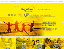 Tablet Screenshot of maggiedixon.co.nz